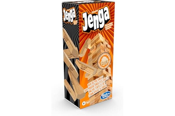 Classic Jenga: The Ultimate Family Game Night Fun!