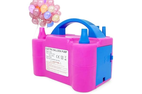 Party-Ready Electric Balloon Pump for All Occasions