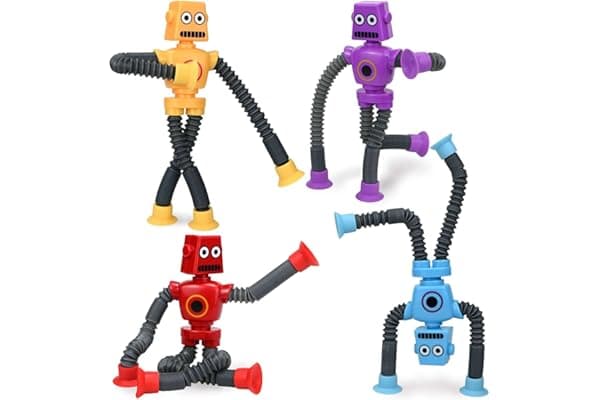 Engaging Pop Tubes Robot Fidget Toys for Kids